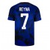 Förenta staterna Giovanni Reyna #7 Borta matchtröja VM 2022 Kortärmad Billigt
